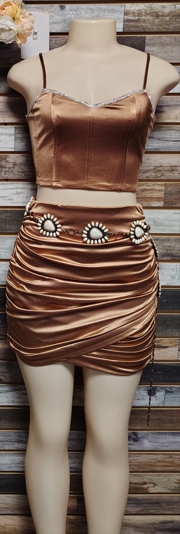 Skirt Set Mocha