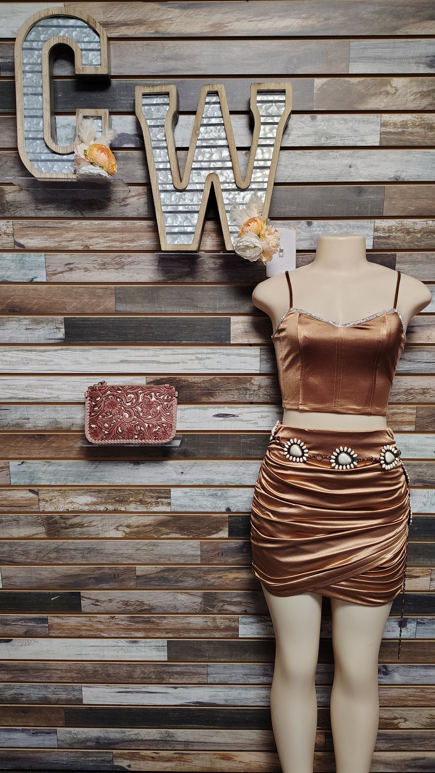 Skirt Set Mocha